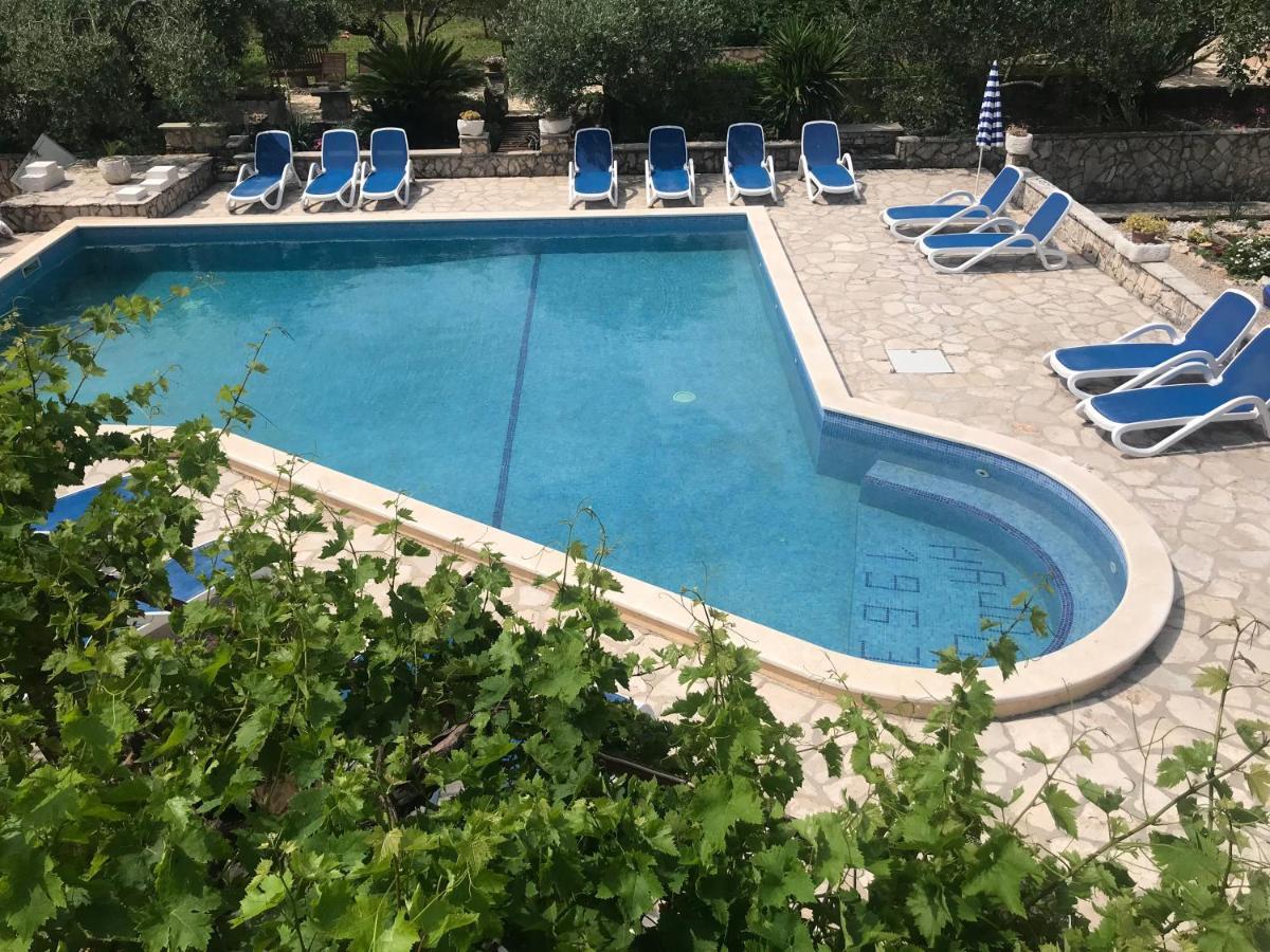 Spacious Bedroom For Two With Pool View - Pansion Hajduk Korčula Exteriör bild